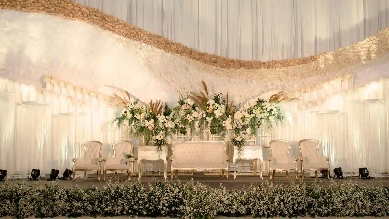 Decorations wedding thrones