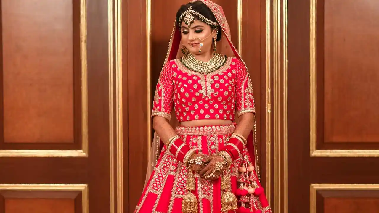Indian wedding gown