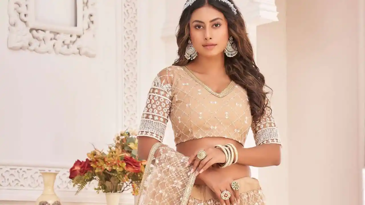 Traditional wedding gown