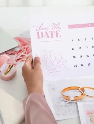 Wedding planning in progress