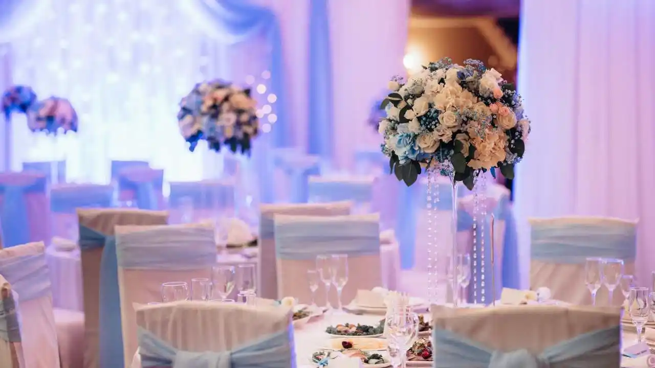 beautiful wedding hall
