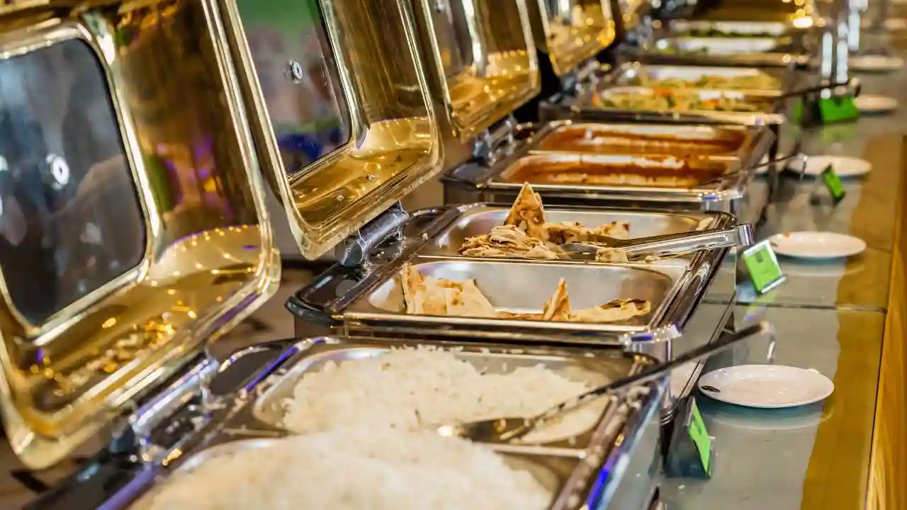 catering wedding buffet
