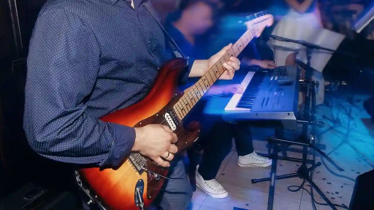 music band performing live