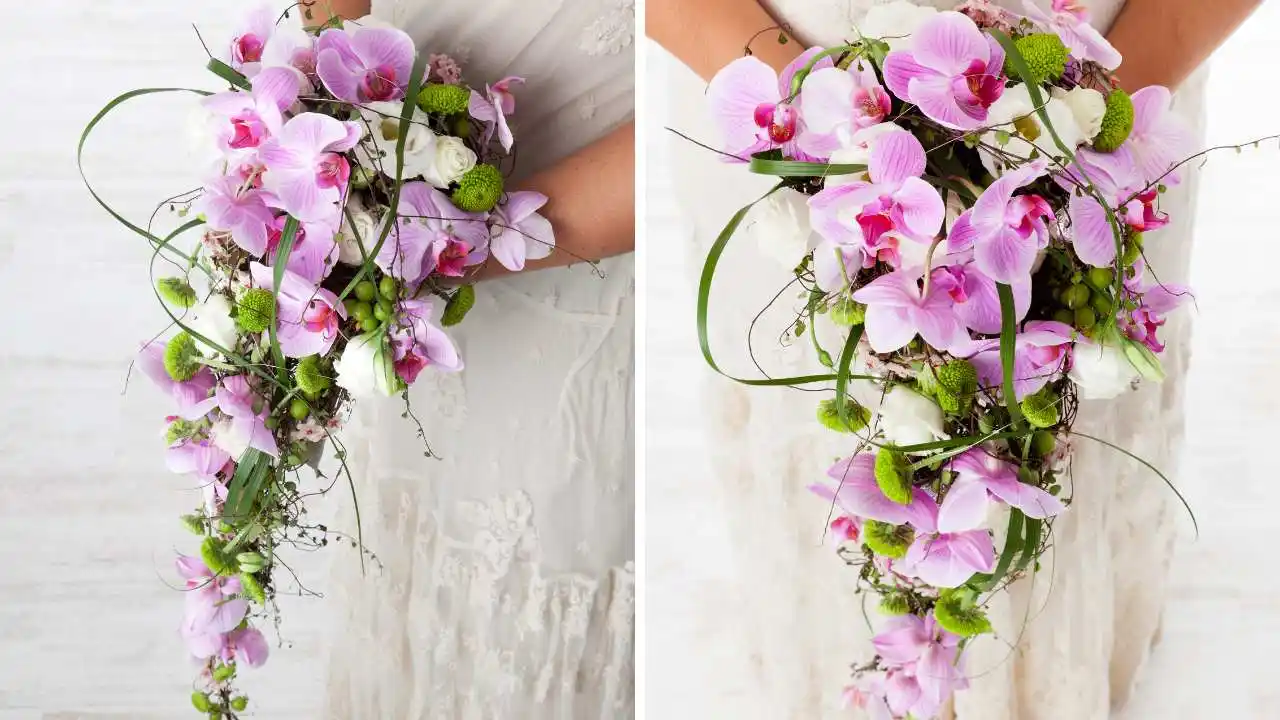 nice example of Cascading Bouquet