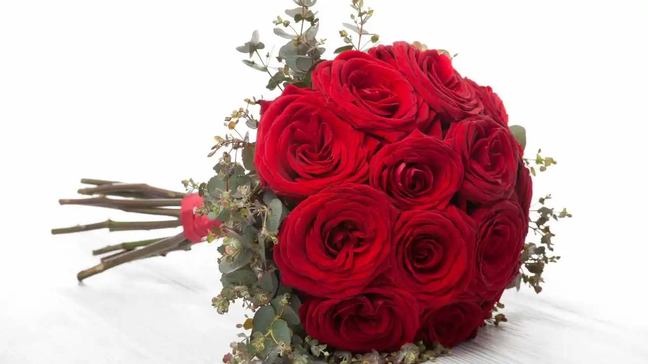 roses wedding Bouquet